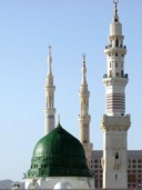 the Prophet’s grave in his mosque