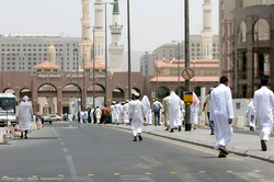 Going to the mosque walking